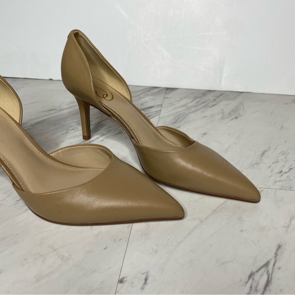 Sam Edelman Viv Pointed Toe Tan Leather Pump 10M - Picture 10 of 15